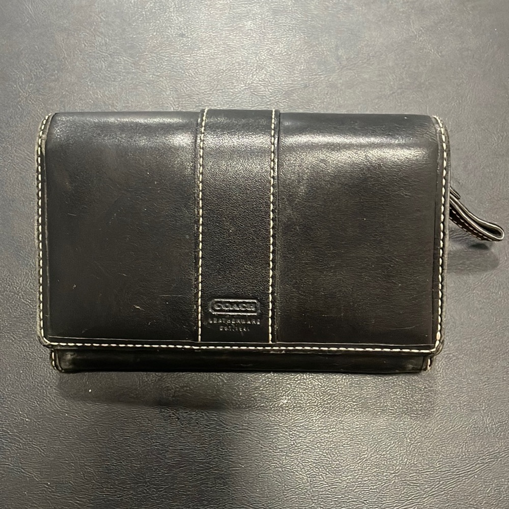 Black Coach wallet